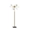 Homeroots Brass Metal LED Floor Lamp27 x 27 x 63.5 in. 372722 - alternate 1